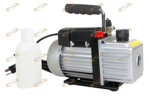 4.5CFM 1/3HP Rotary Vane Vacuum Pump w/ Oil Single Stage Gas HVAC AC R134a R410a